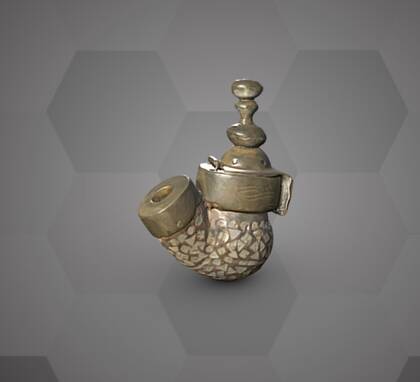 Image of the 3D Model of a pipe bowl