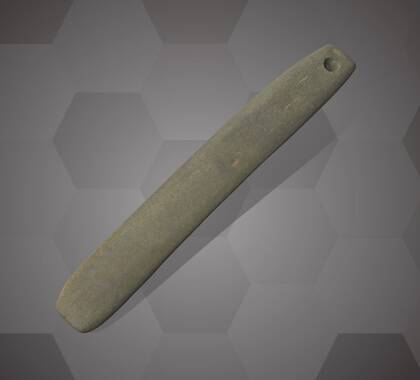 Picture of the 3D model of a grindstone