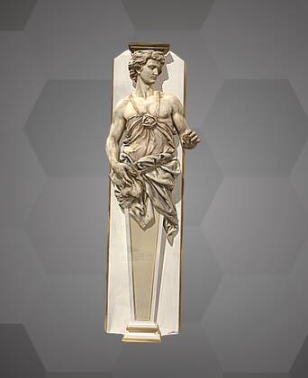 Image of the 3D Model of a male Figure embodying the element "Gold"