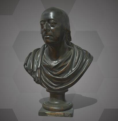 3D model of a bust Nikolaus Joseph von Jacquin