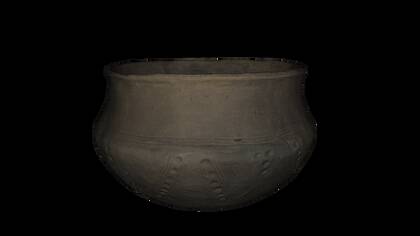 Picture of 3D model of a wide-mouthed bowl