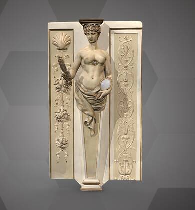 Image of the 3D Model of a Figure embodying the element "Mercury"