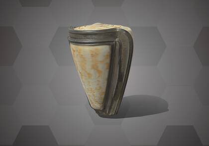 Image of the 3D Model of a close Tobacco Box