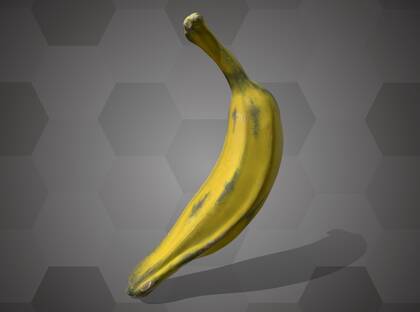 Picture of 3D model of a banana model (NHMW-AFW-DING-0046-082)