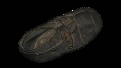 Picture of 3D model of a baby shoe of Hans Hass